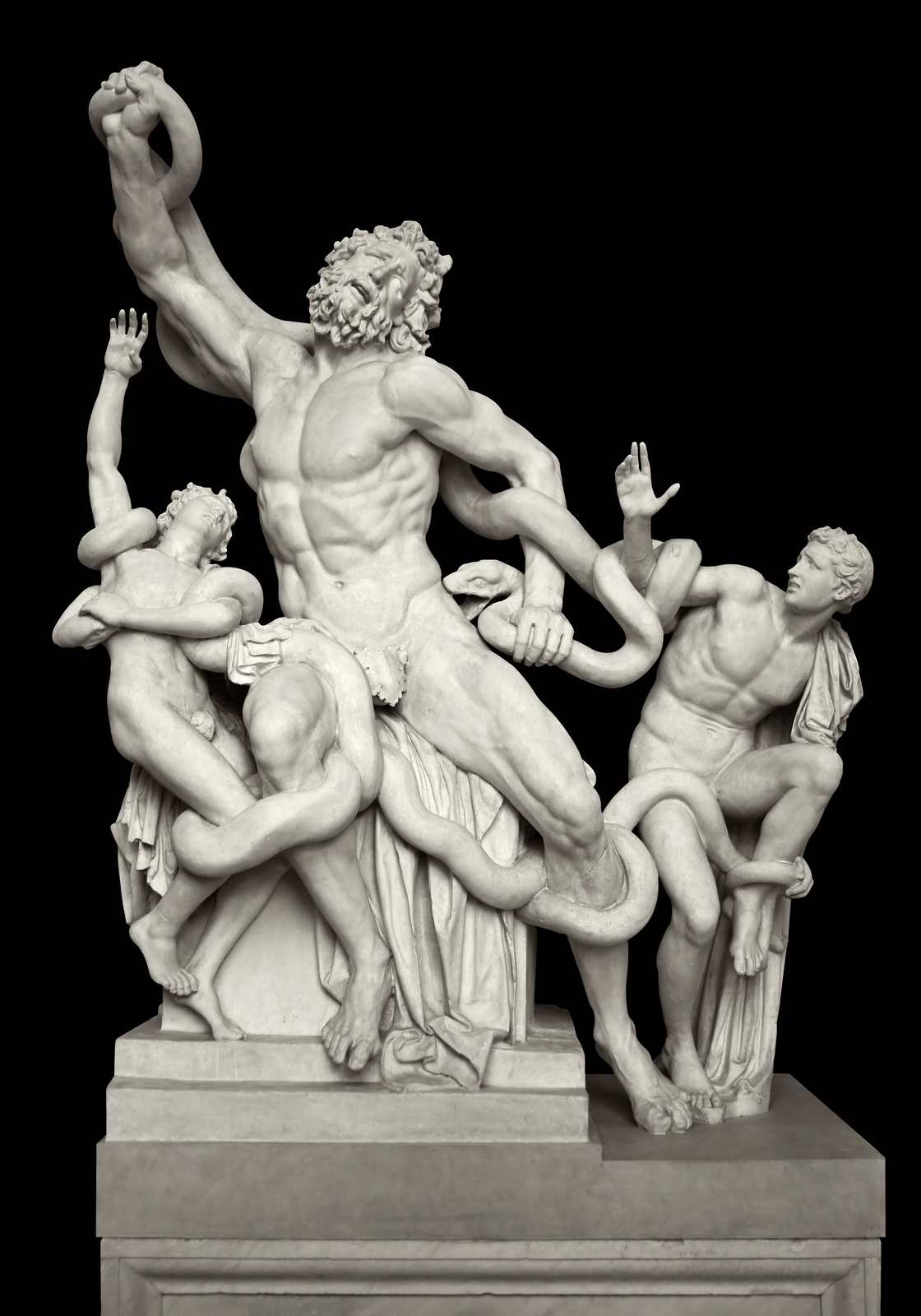 Statue Of Laocoon And His Sons